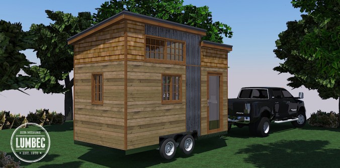 tiny house bois Lumbec