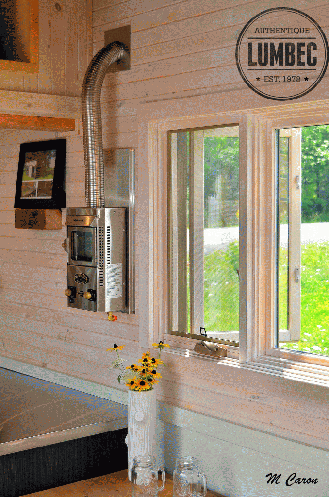 Pour cette maison, nous avons opté pour un chauffage de type Dickinson.  